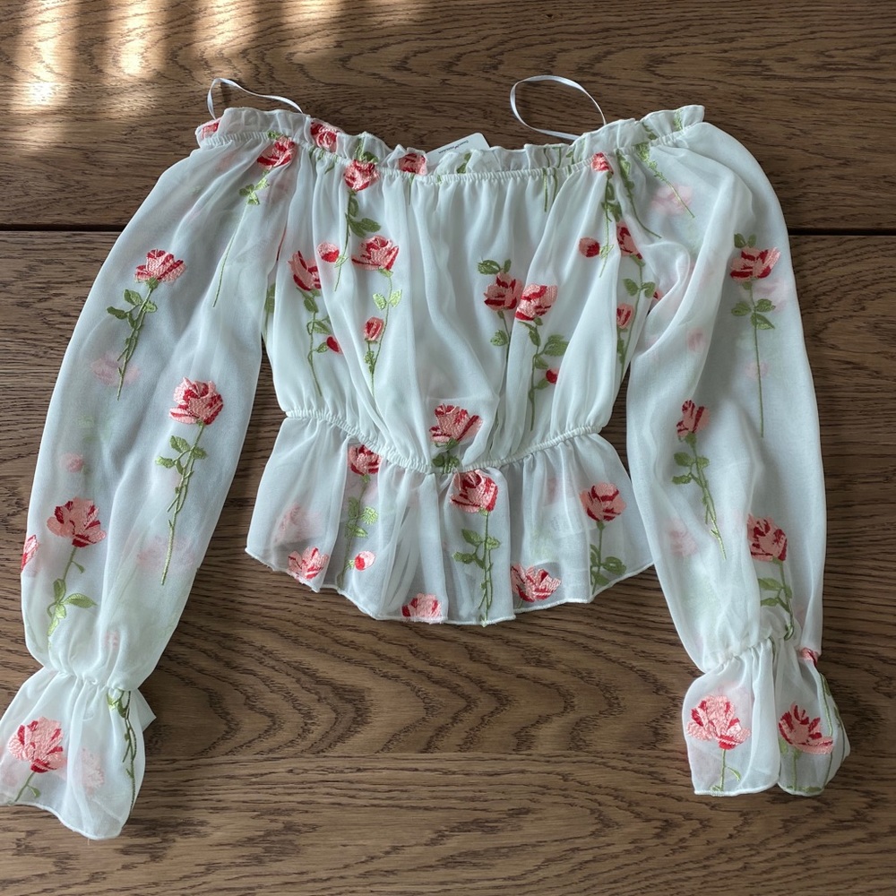 Off the shoulder top